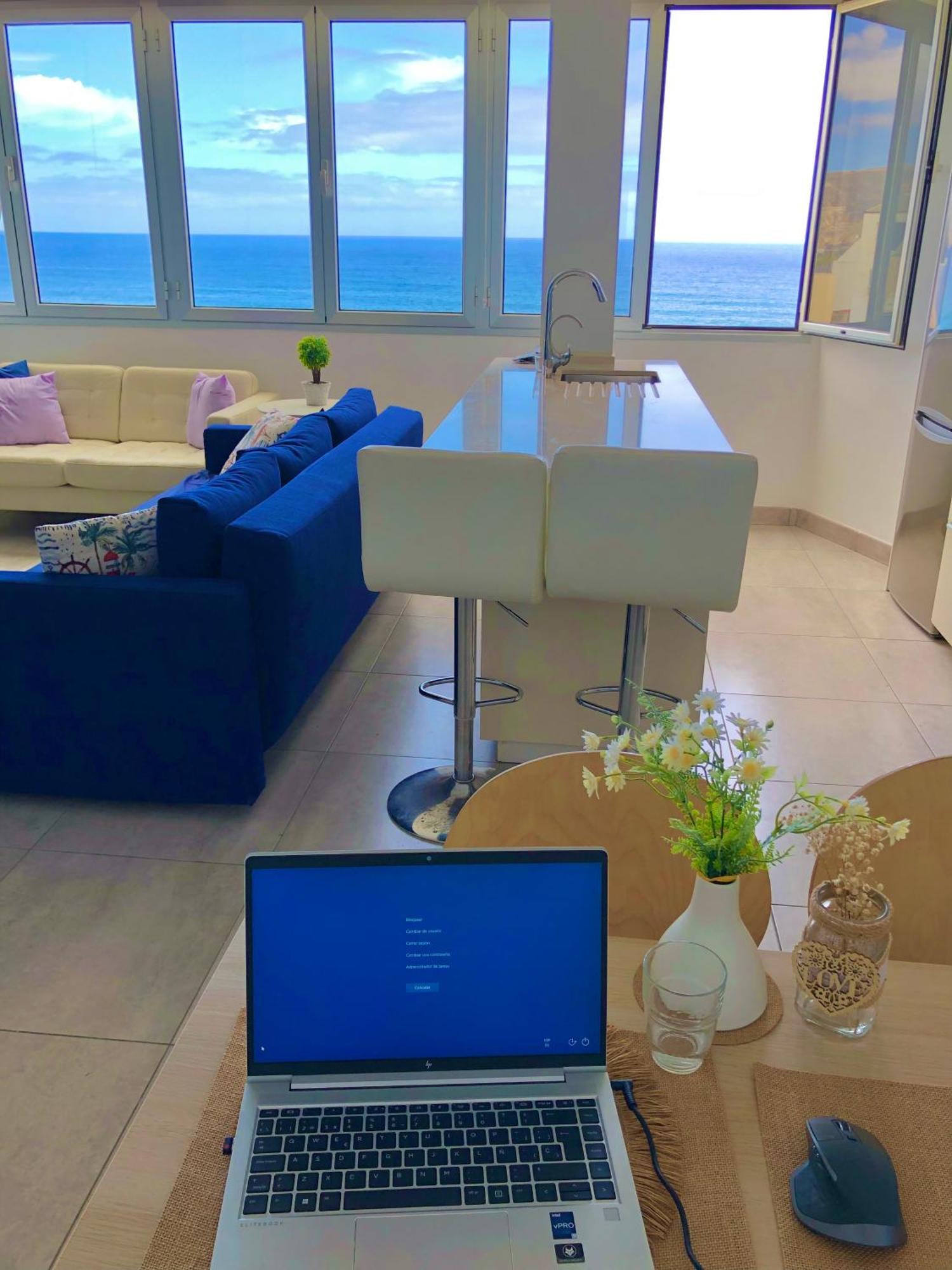 Vistas Mar Playa Las Canteras Primera Linea Wifi Λας Πάλμας ντε Γκραν Κανάρια Εξωτερικό φωτογραφία